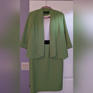 Size 8 Black Label by Evan Picone dress with matching jacket